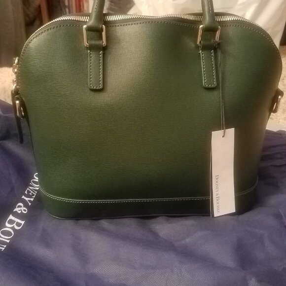 NWT NBU DOONEY & BOURKE SAFFIANO IVY DOMED SATCHEL - Picture 2 of 5
